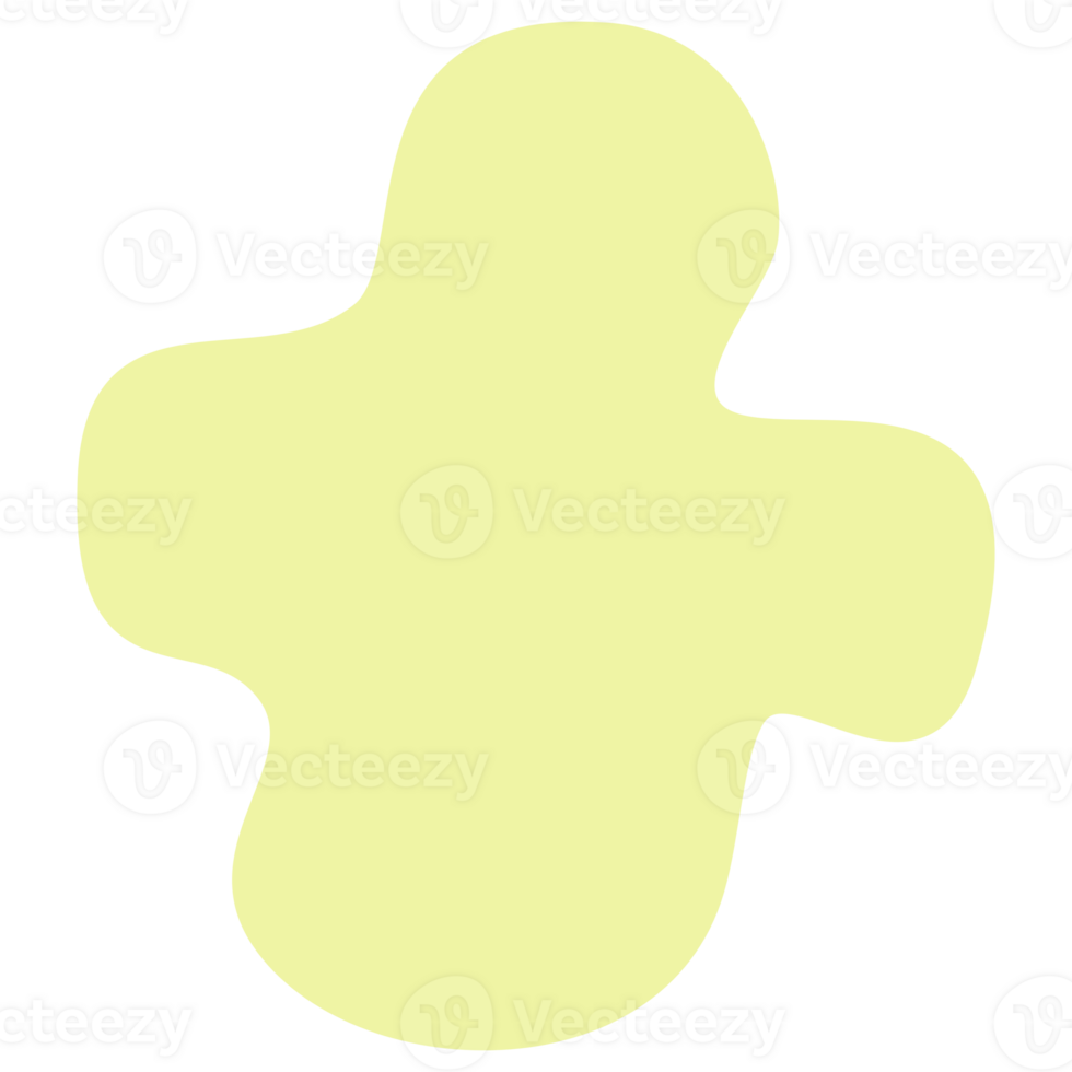 Hand Drawn Organic Shape png