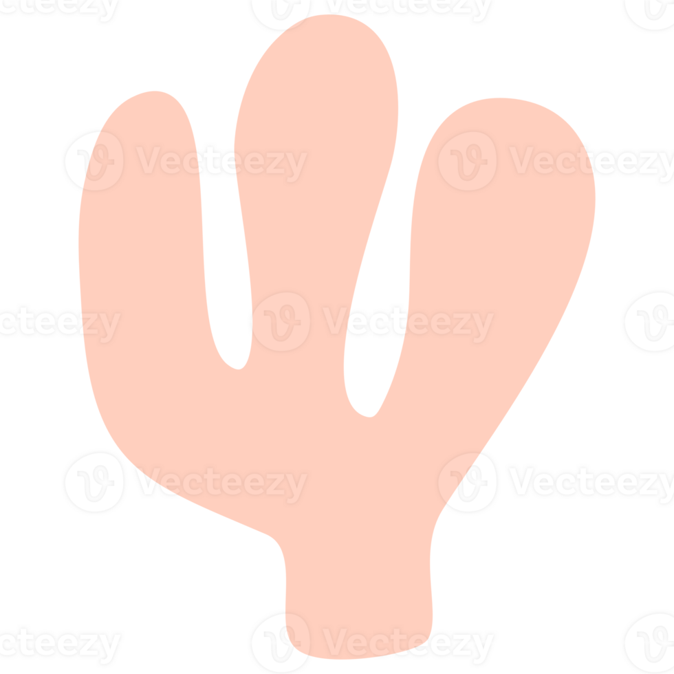 Hand Drawn Organic Shape png