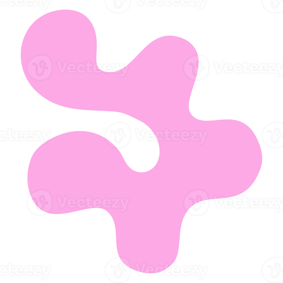 Hand Drawn Organic Shape png