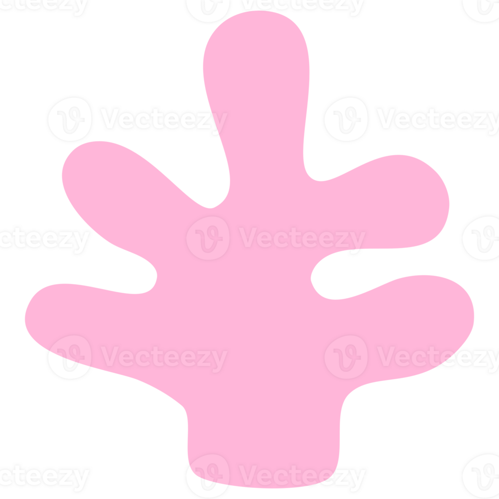 Hand Drawn Organic Shape png