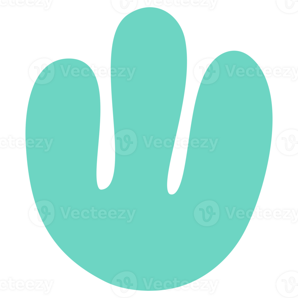 Hand Drawn Organic Shape png