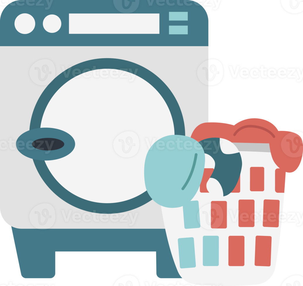 lavadora, hogar aparato, accesorios. png