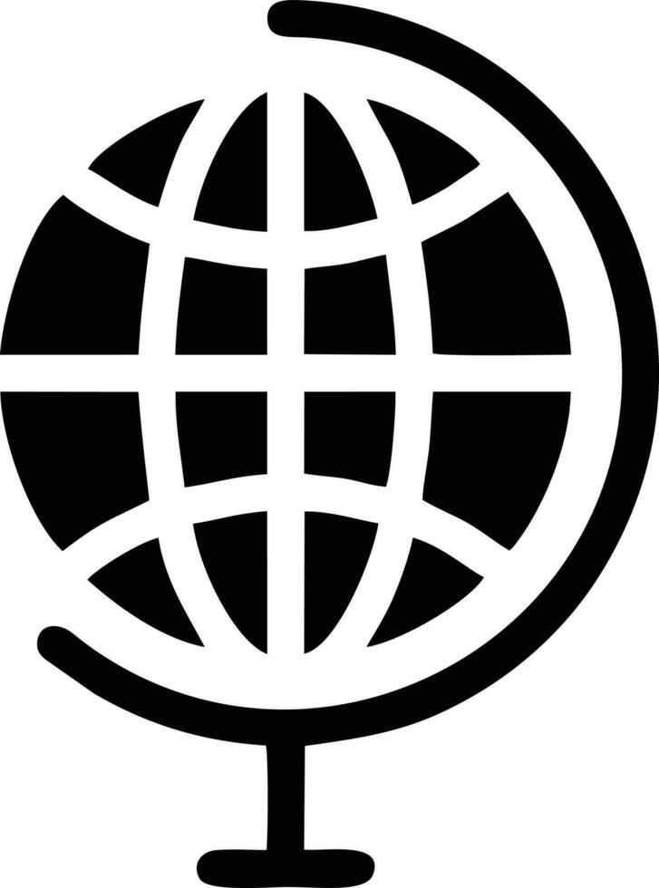 Globe planet earth icon symbol vector image. Illustration of the world global vector design. EPS 10