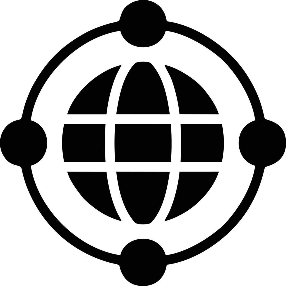 Globe planet earth icon symbol vector image. Illustration of the world global vector design. EPS 10