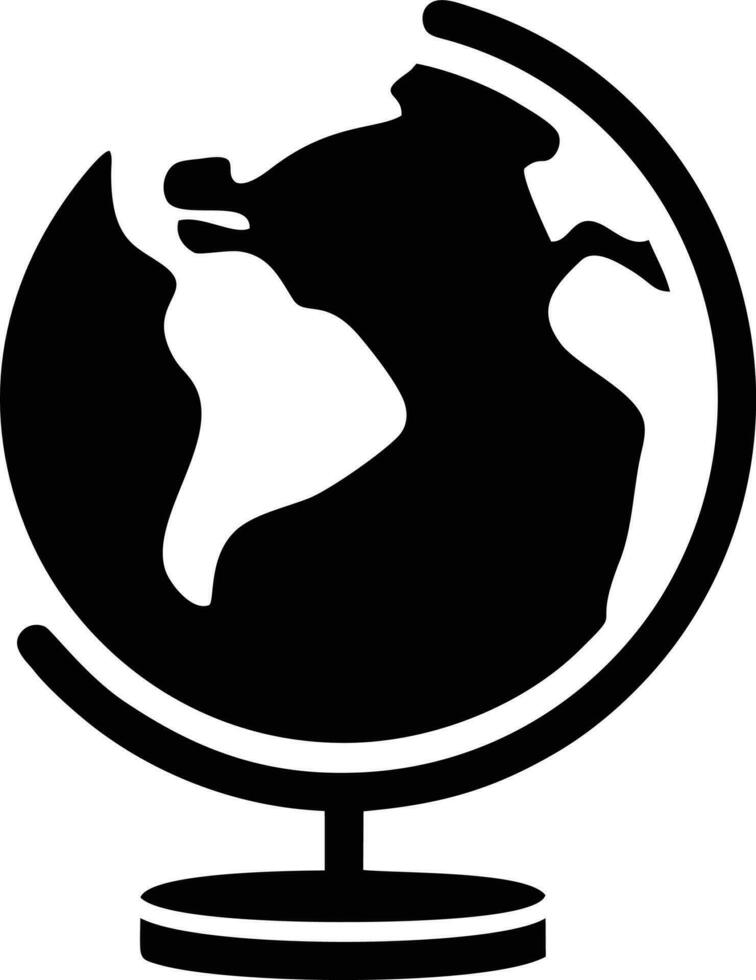 Globe planet earth icon symbol vector image. Illustration of the world global vector design. EPS 10