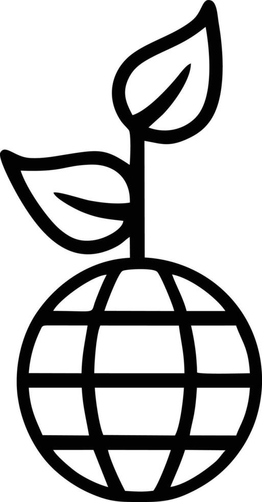 Globe planet earth icon symbol vector image. Illustration of the world global vector design. EPS 10