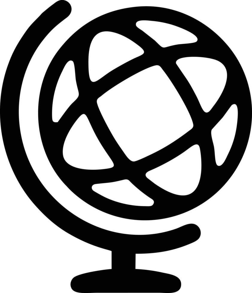 Globe planet earth icon symbol vector image. Illustration of the world global vector design. EPS 10