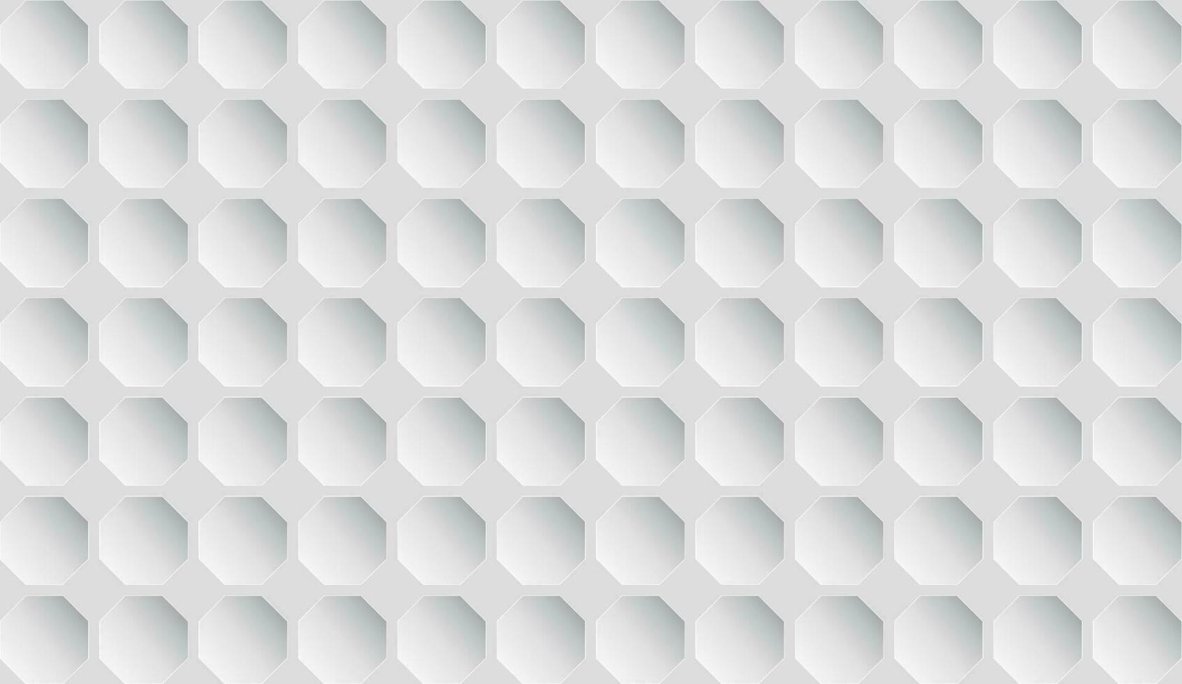 Simple Octagonal Shape Grid Pattern vector