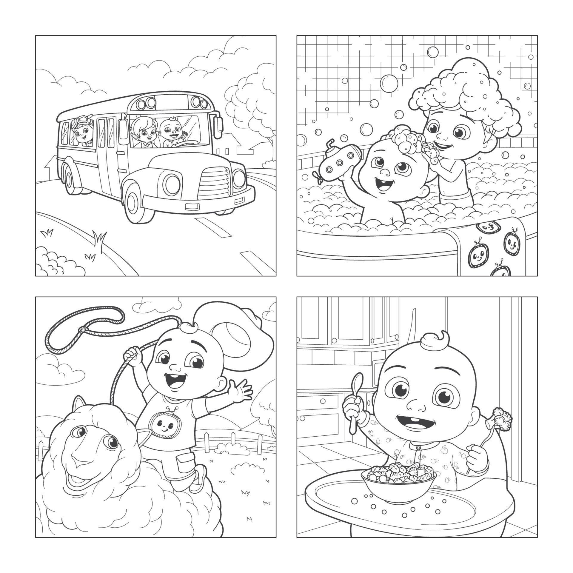 CoComelon Coloring Pages 