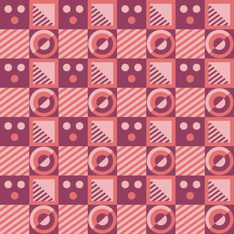 Seamless Abstract Geometric Pattern Background. vector