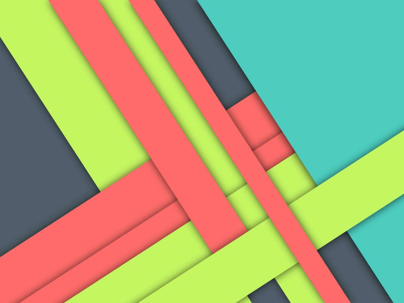 Colorful paper material design background. vector