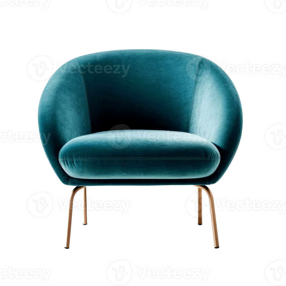 Modern armchair cutout png