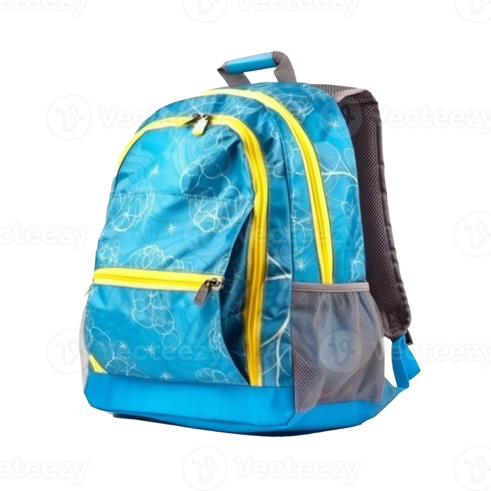 School backpack cutout png