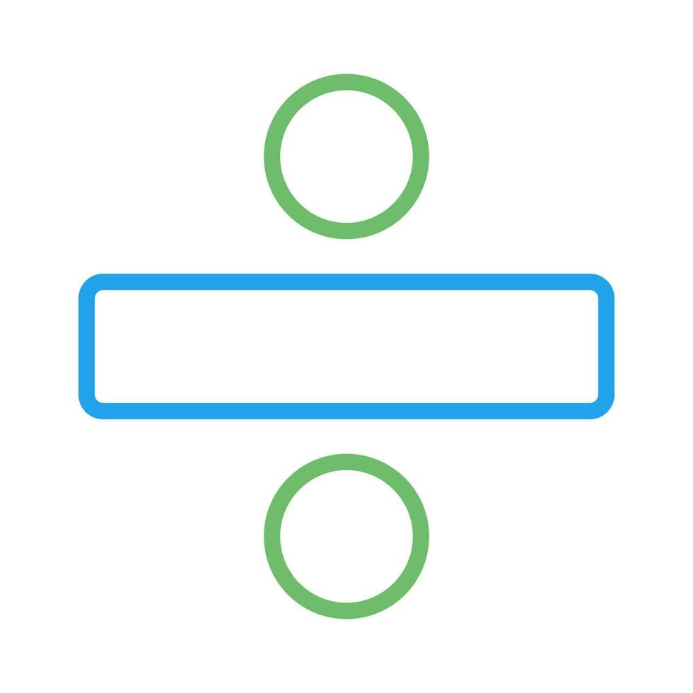 Divide Vector Icon