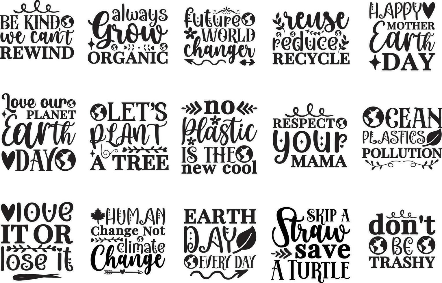 Earth day t shirt design pro vector