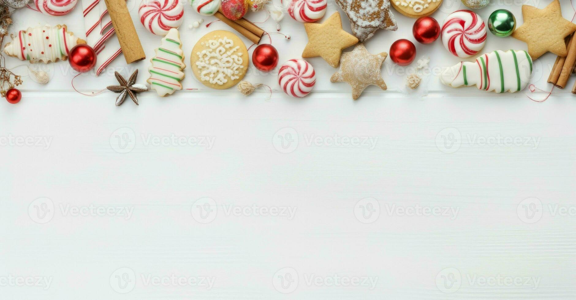 Background with christmas winter. Generate AI photo