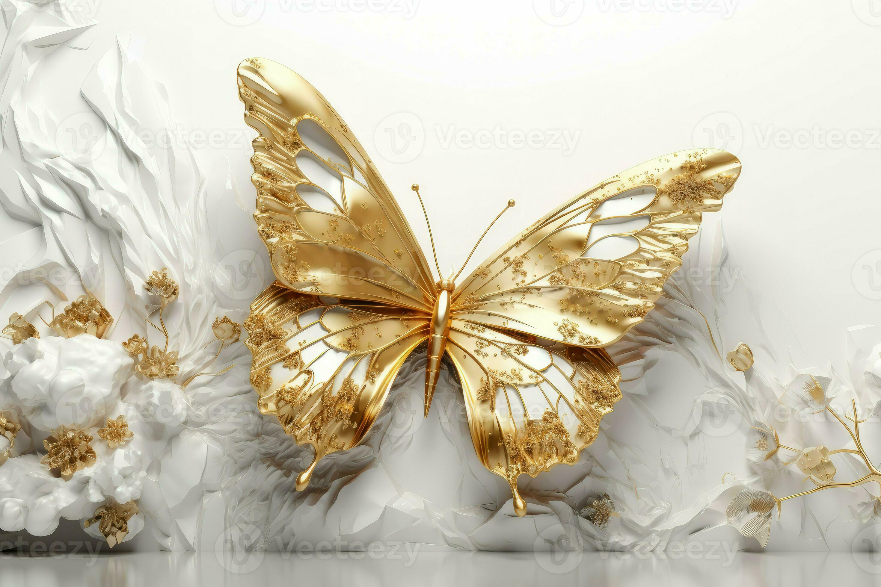 Golden Butterfly wallpaper by EliteSas  Download on ZEDGE  ce7c