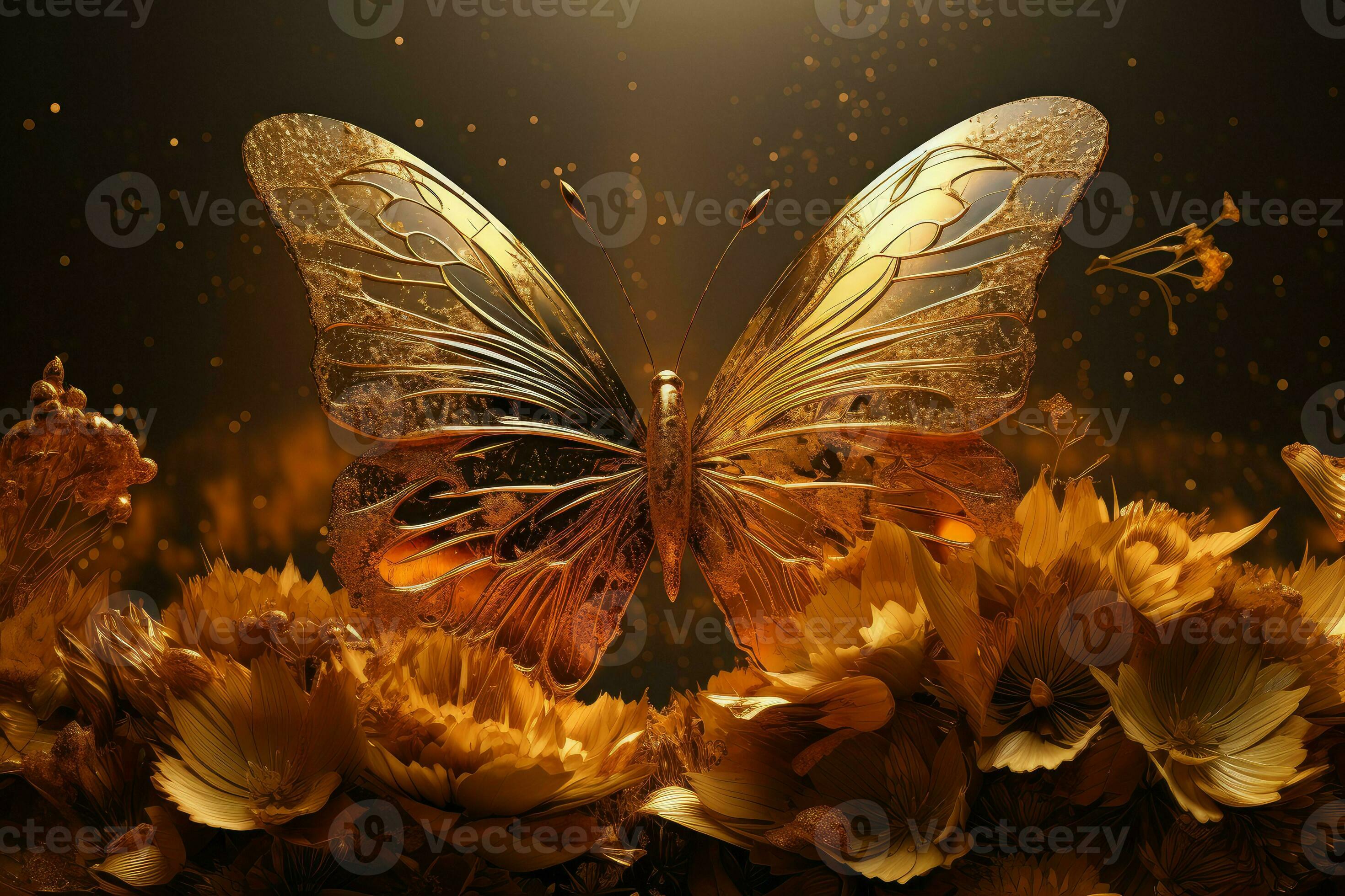 Gold Butterfly Images  Browse 40211 Stock Photos Vectors and Video   Adobe Stock