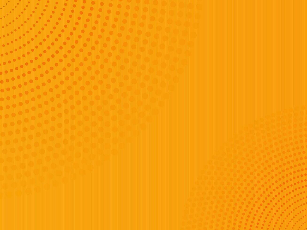 Abstract Orange Dots Pattern Background. vector