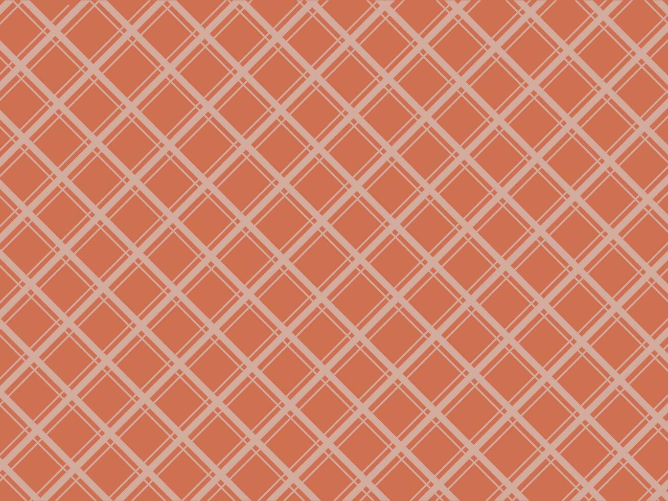Abstract Grid Pattern Background In Orange And White Color. vector