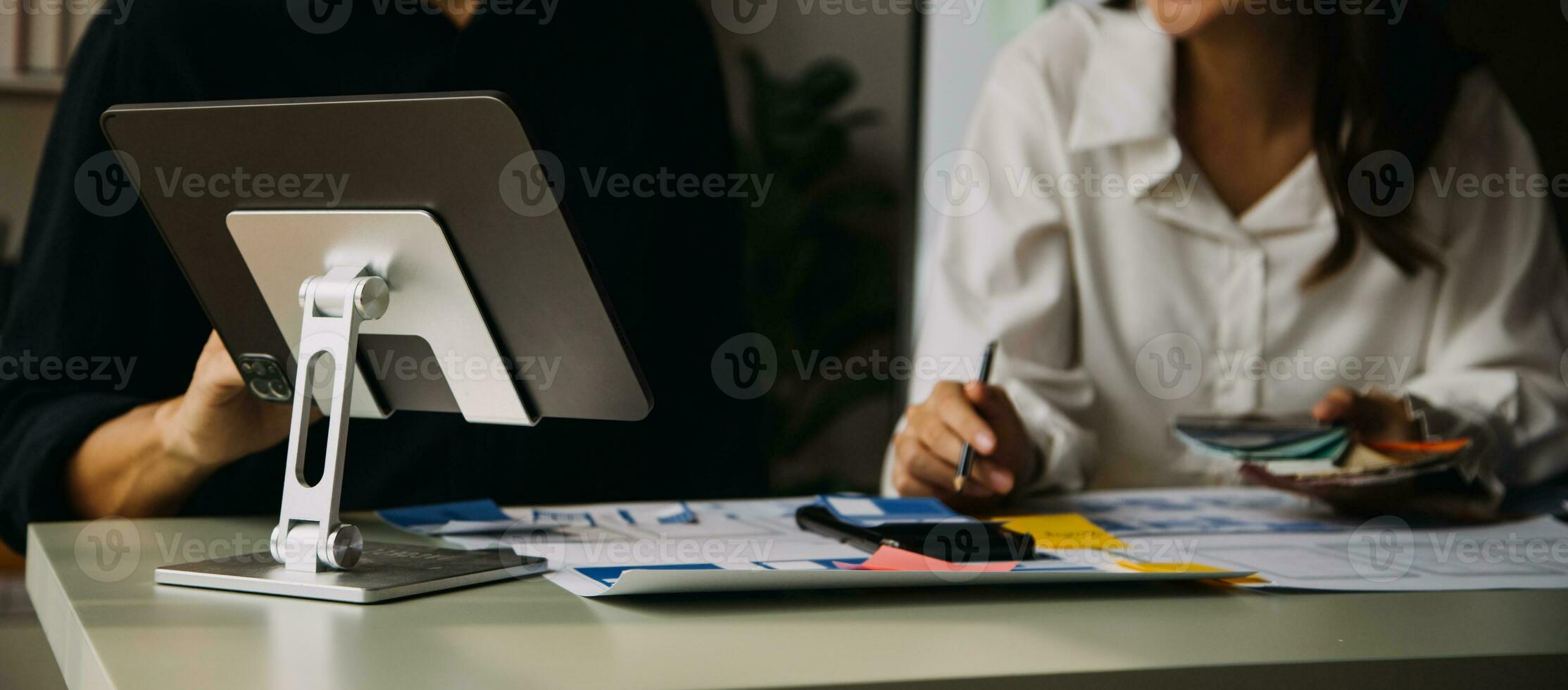 UX UI and Programming development technology. photo