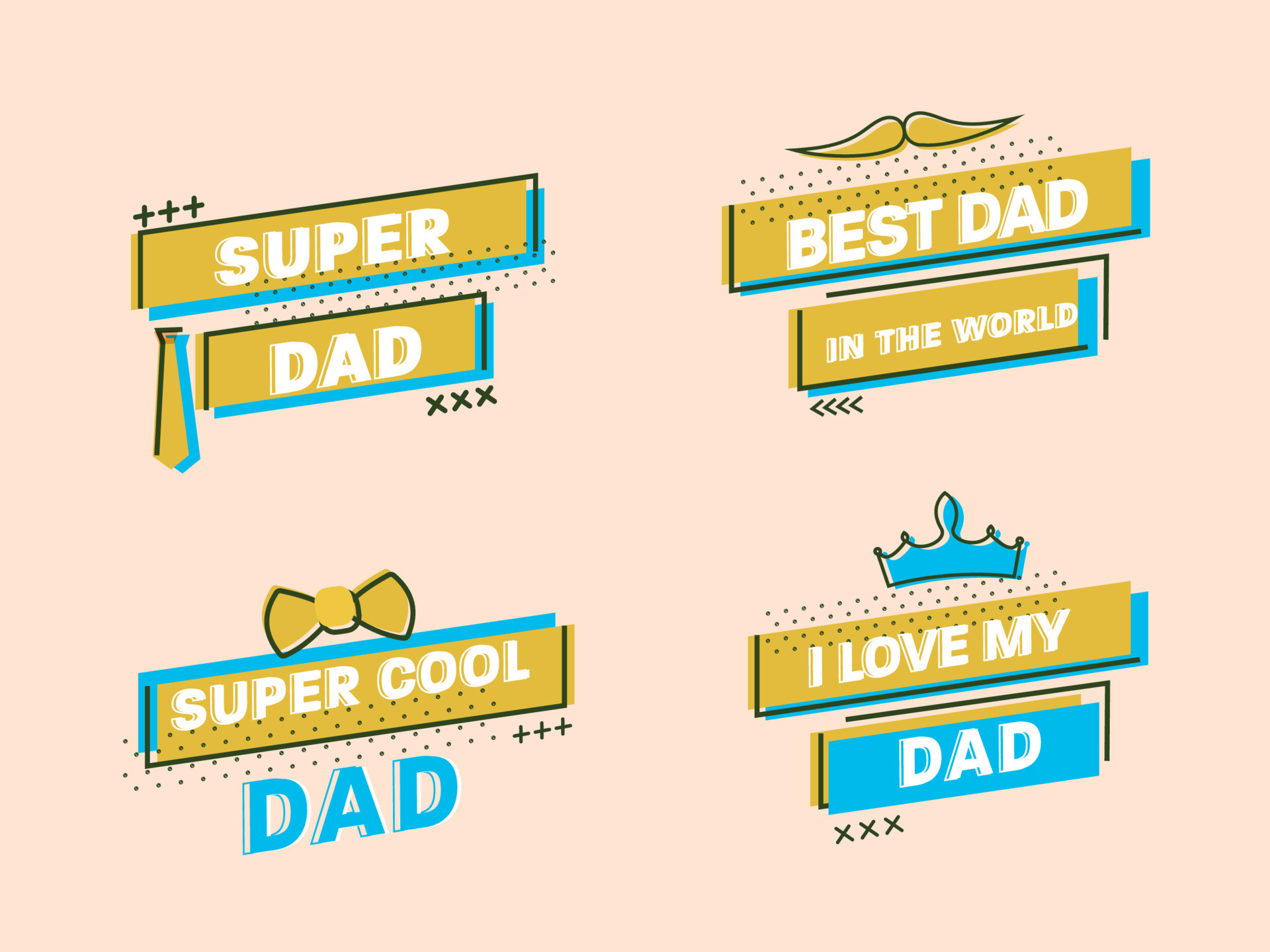 Happy Fathers Day Quotes As Super Dad, Best Dad In The World, Super