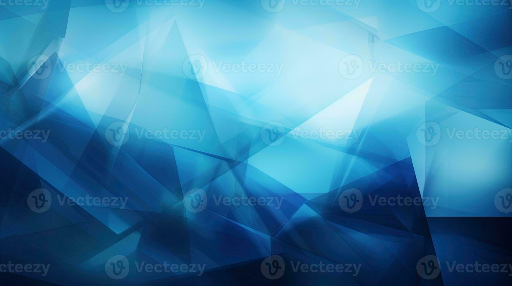 Abstract blue polygonal background. Futuristic technology style photo