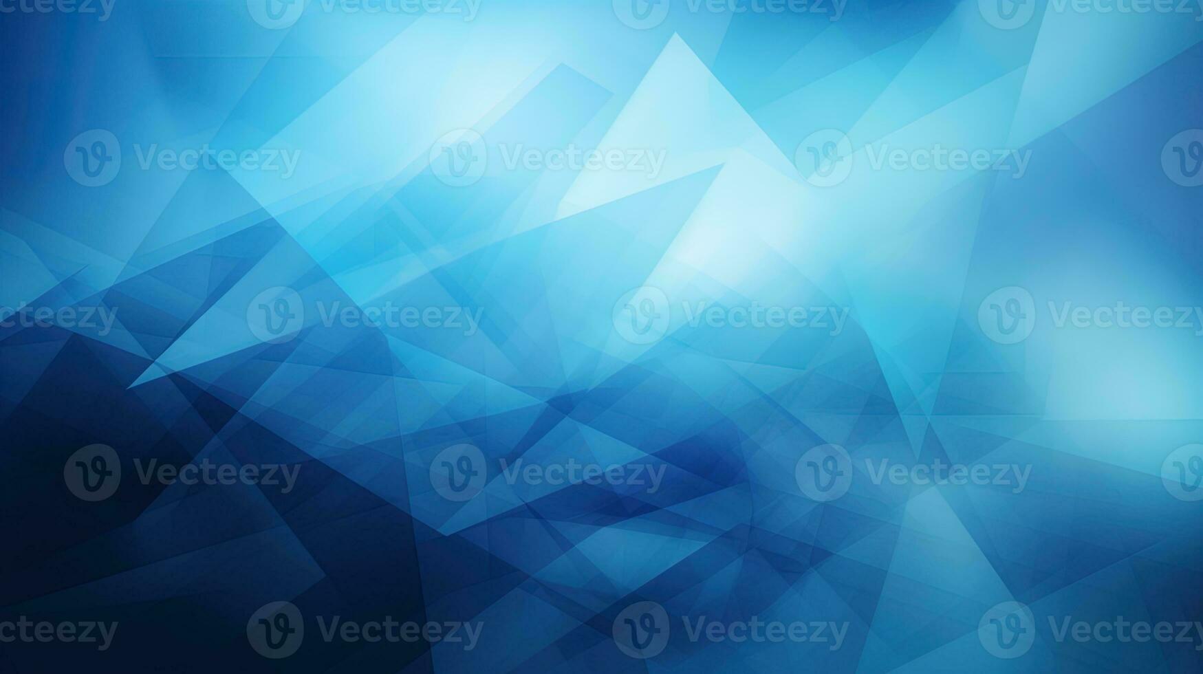 Abstract blue polygonal background. Futuristic technology style photo