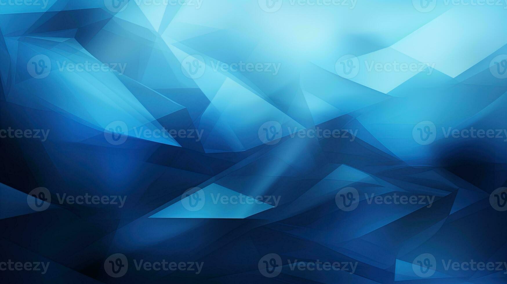 Abstract blue polygonal background. Futuristic technology style photo