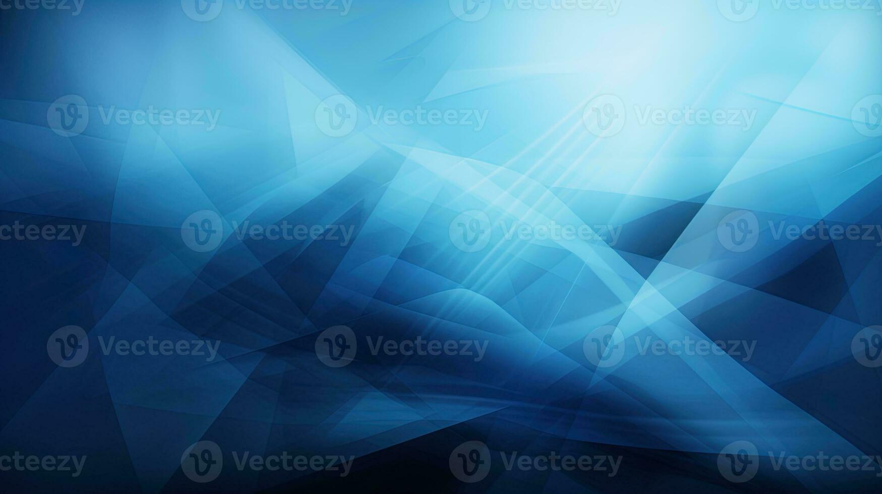 Abstract blue polygonal background. Futuristic technology style photo