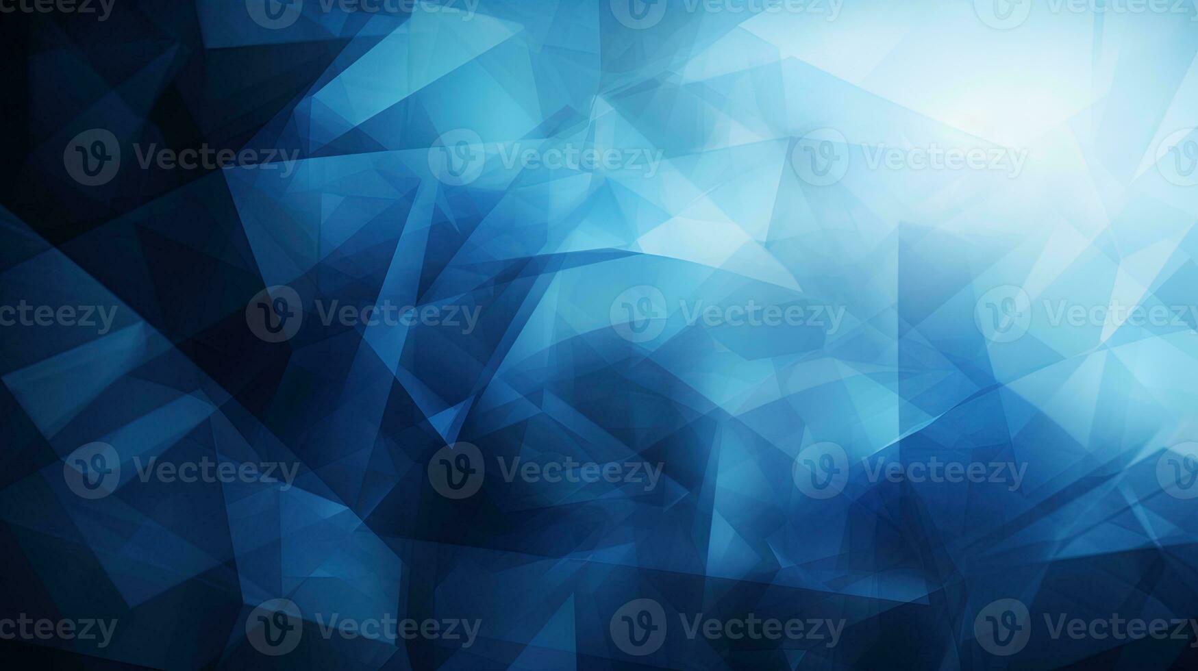 Abstract blue polygonal background. Futuristic technology style photo