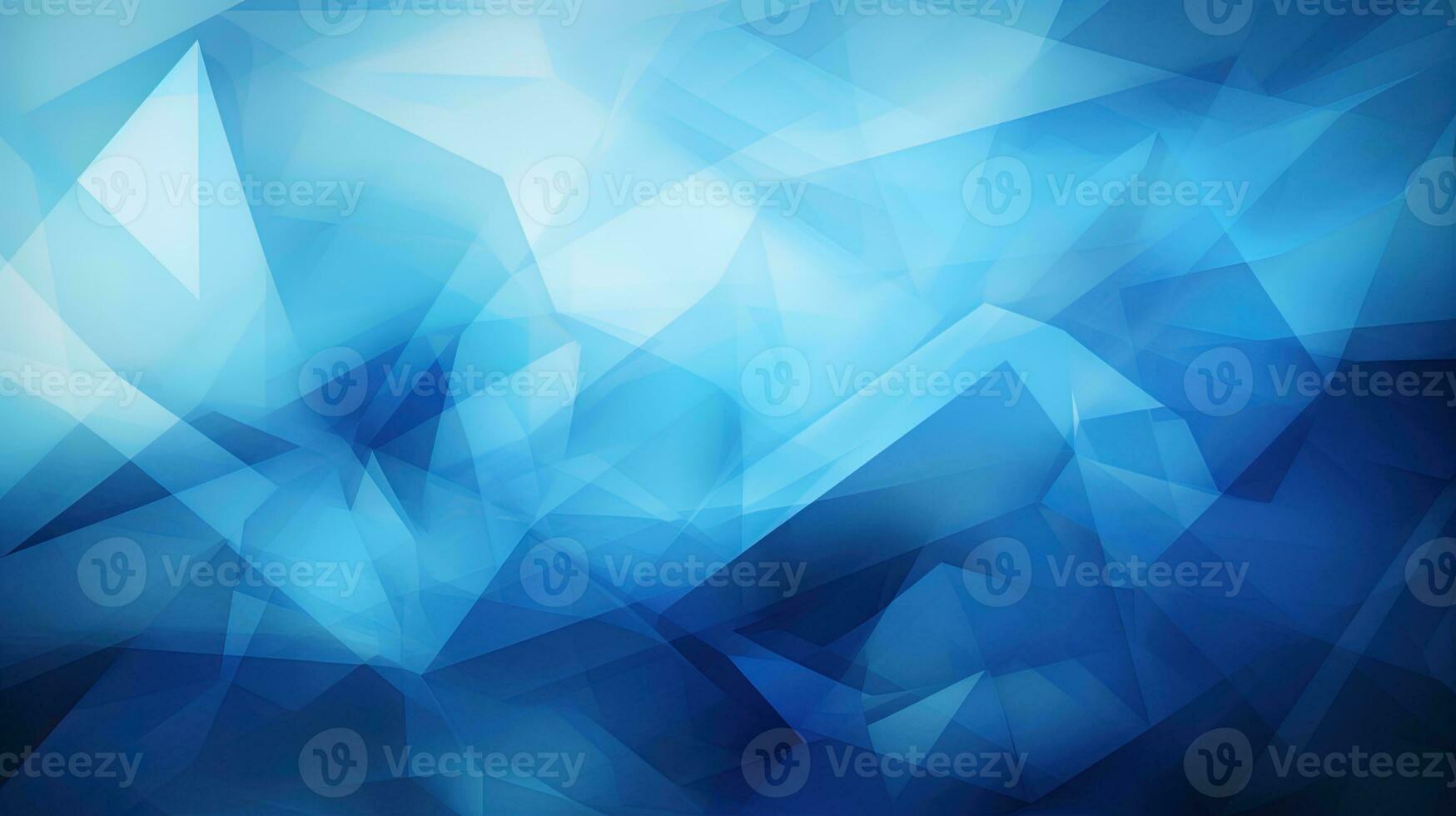 Abstract blue polygonal background. Futuristic technology style photo