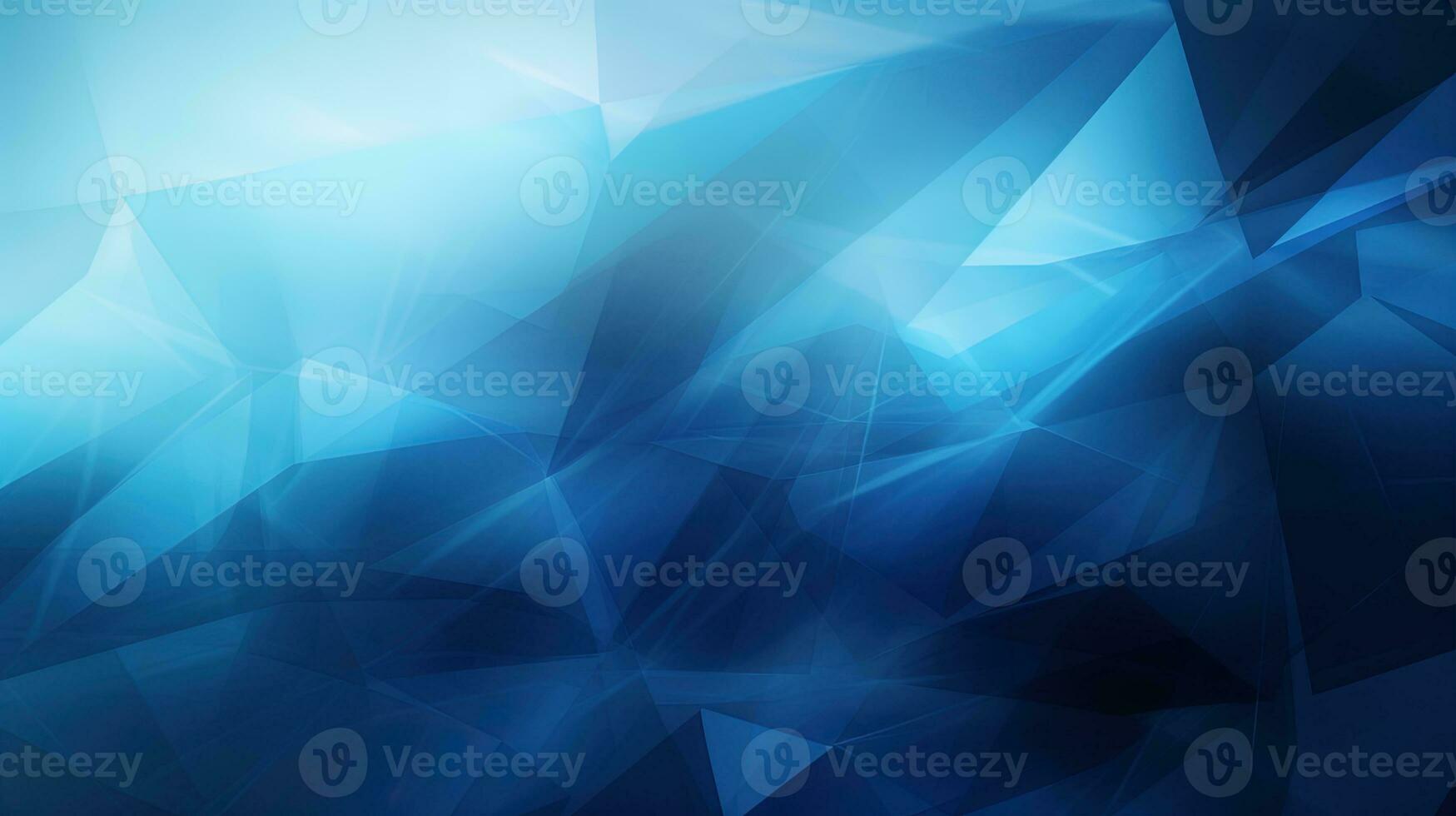 Abstract blue polygonal background. Futuristic technology style photo