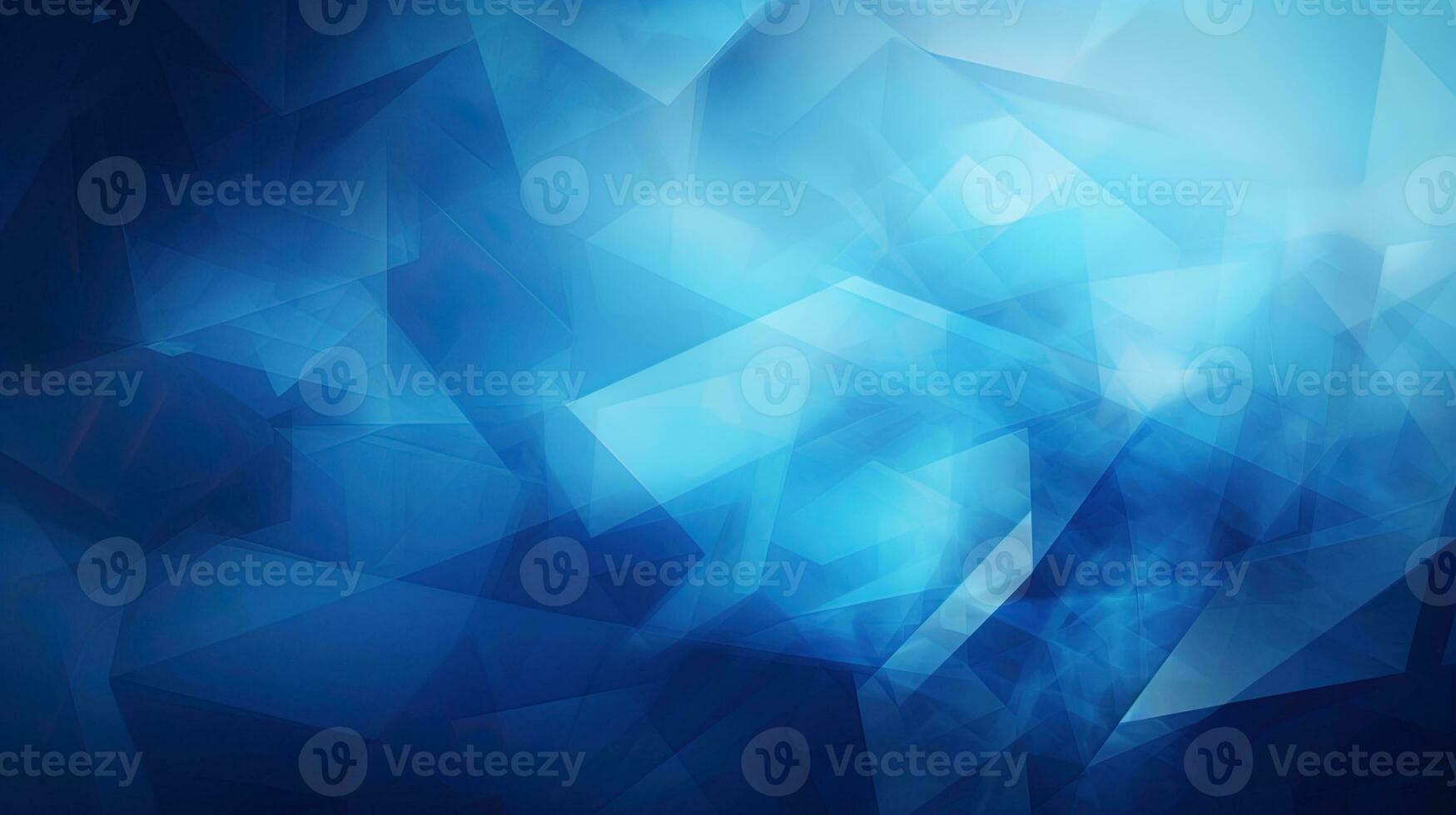 Abstract blue polygonal background. Futuristic technology style photo