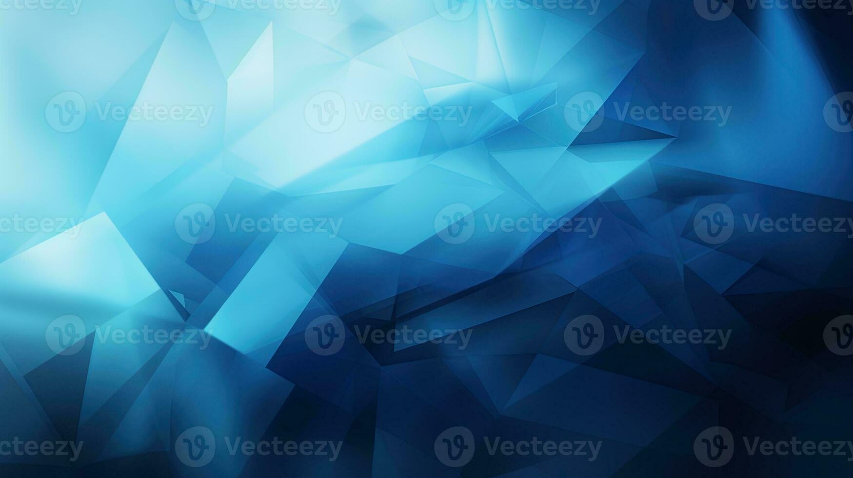 Abstract blue polygonal background. Futuristic technology style photo