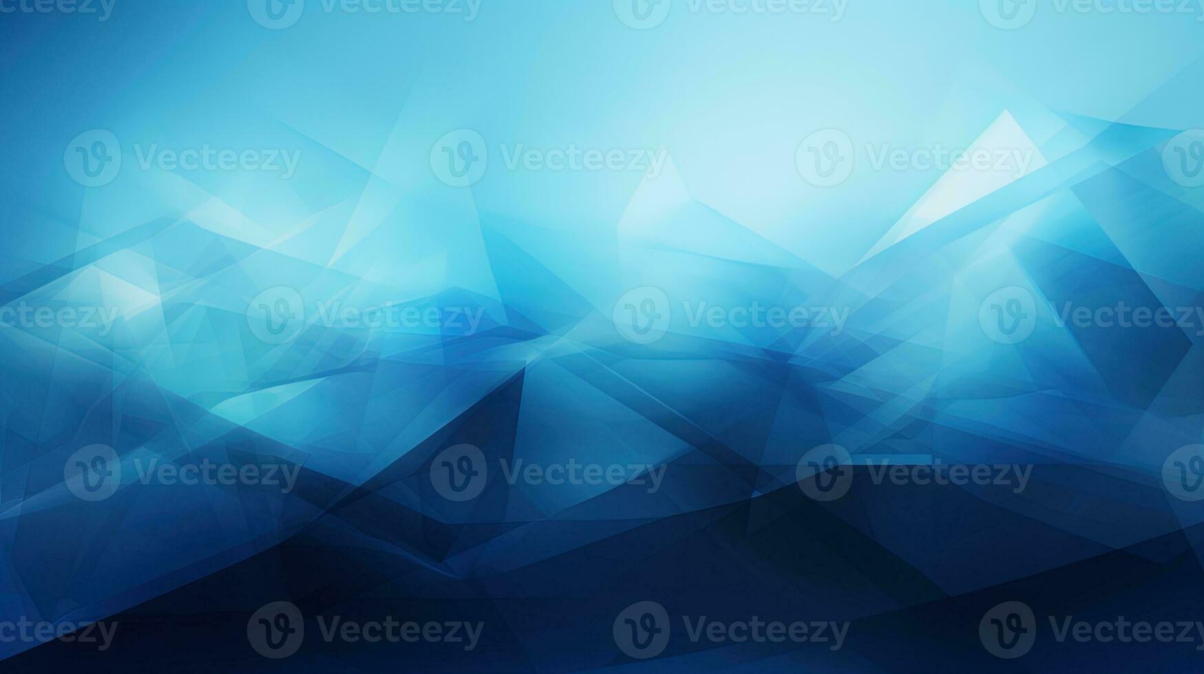 Abstract blue polygonal background. Futuristic technology style photo