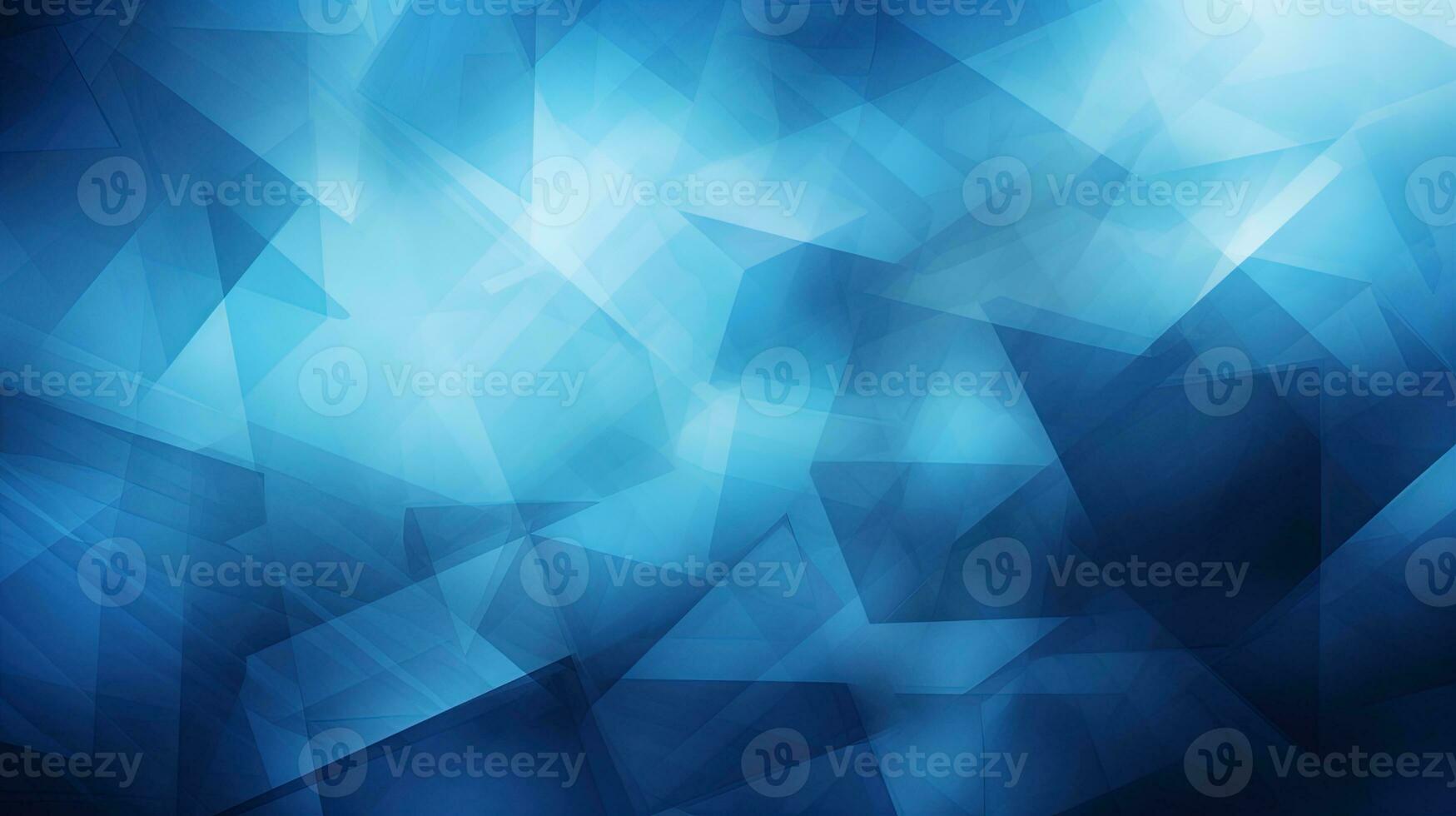 Abstract blue polygonal background. Futuristic technology style photo