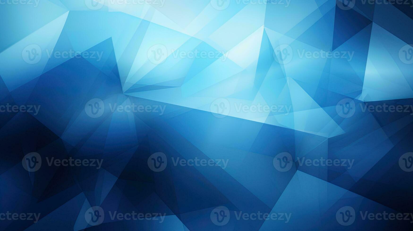 Abstract blue polygonal background. Futuristic technology style photo