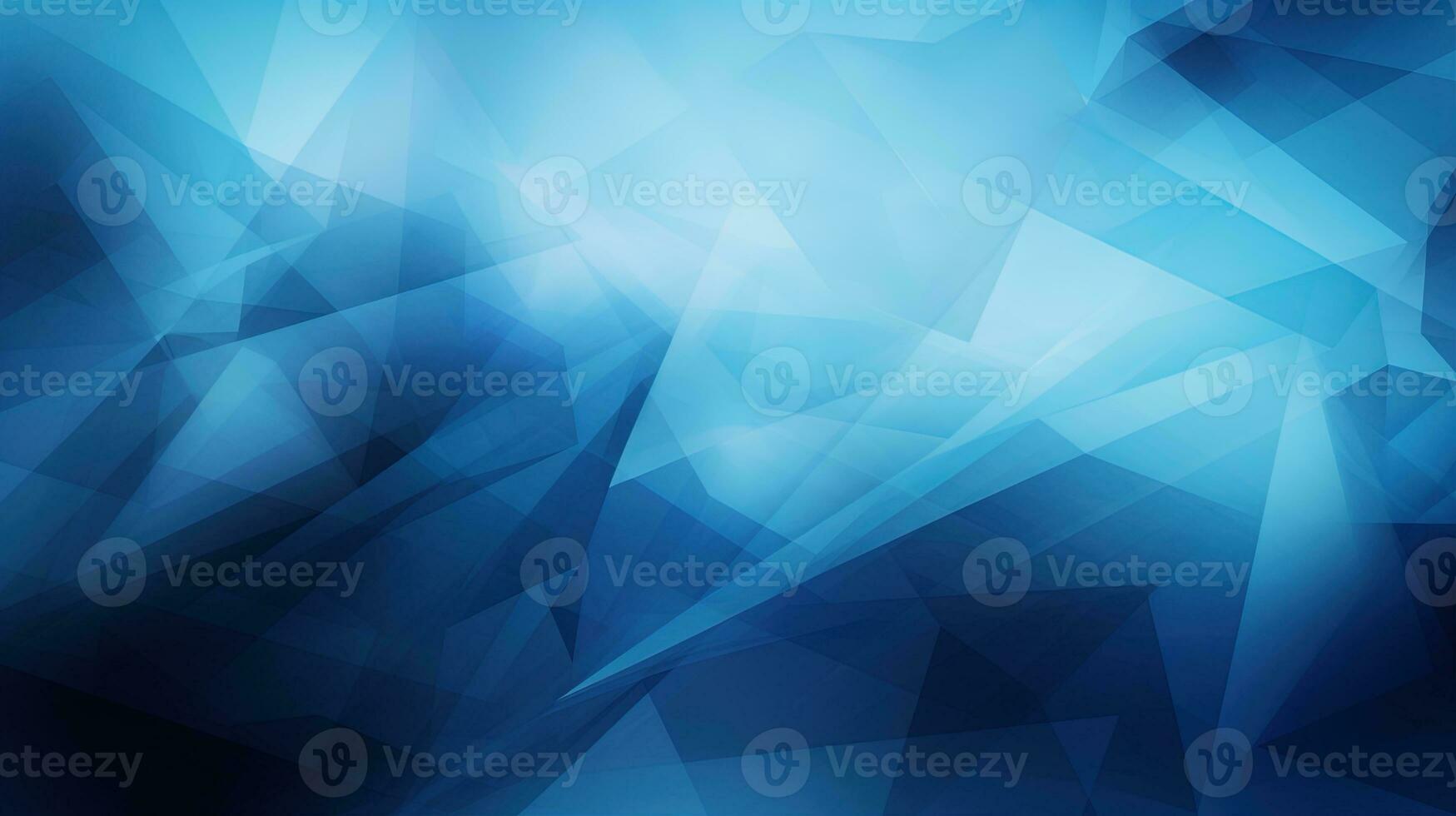 Abstract blue polygonal background. Futuristic technology style photo