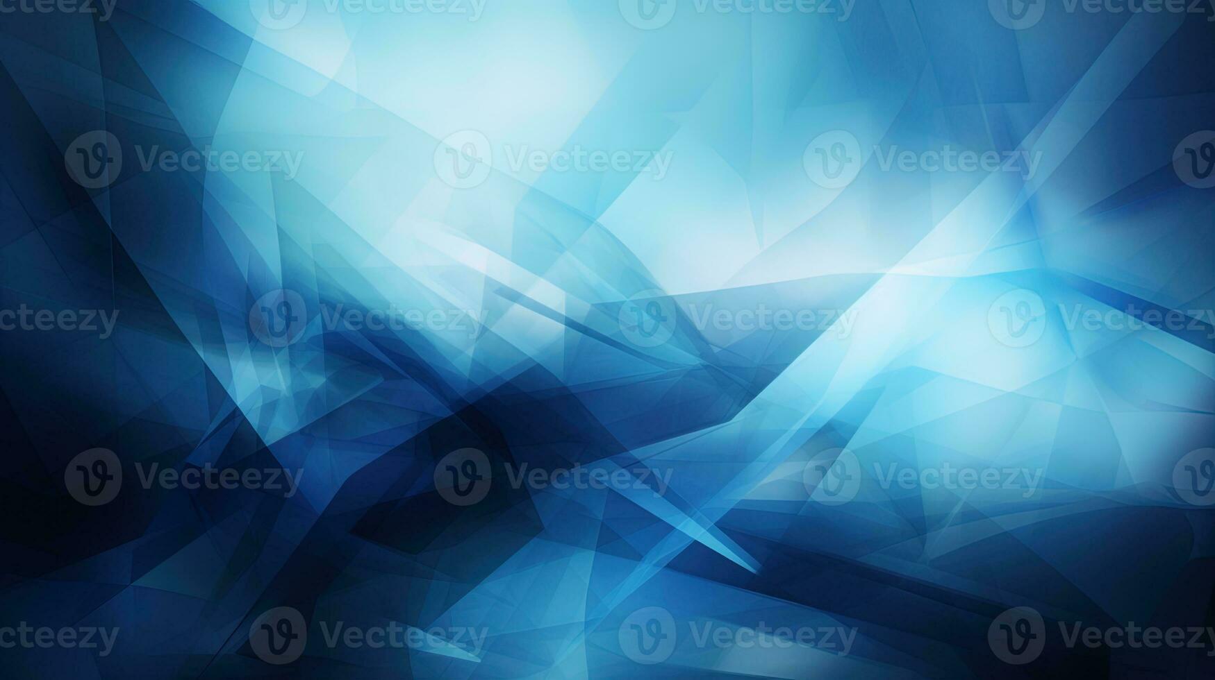 Abstract blue polygonal background. Futuristic technology style photo