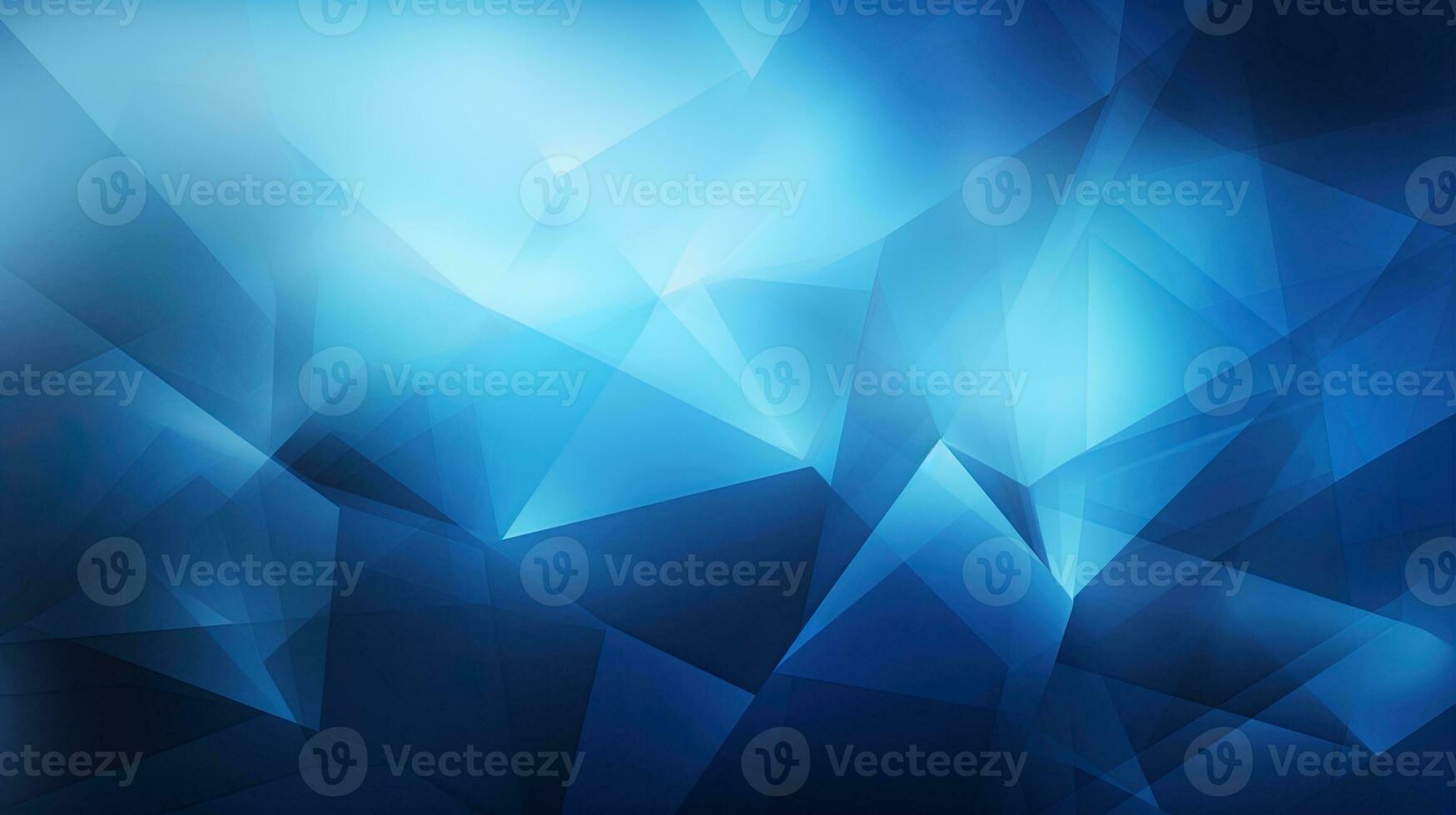 Abstract blue polygonal background. Futuristic technology style photo