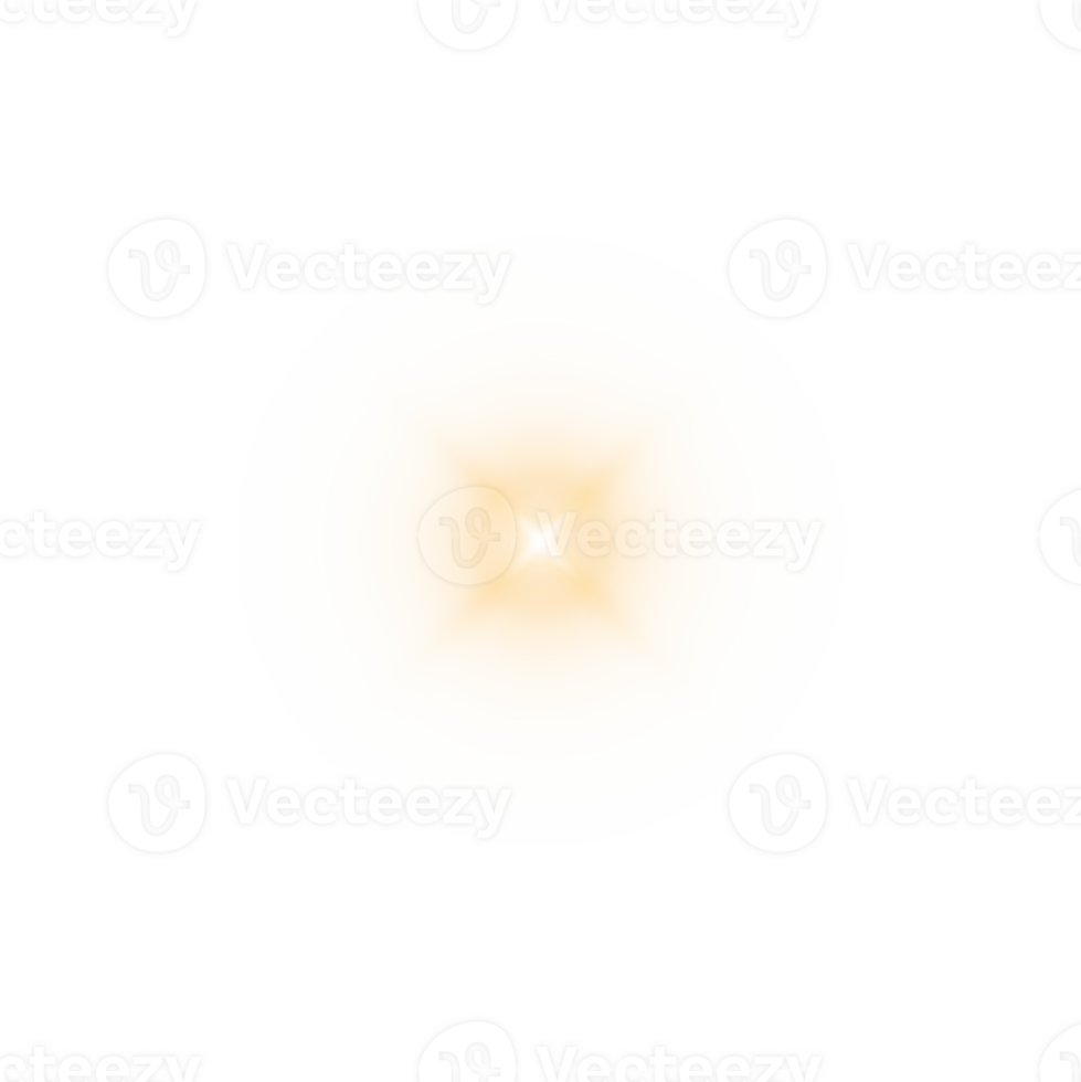 Golden glowing lights effects isolated. Solar flare with beams and spotlight. Glow effect. Starburst with sparkles. PNG. png