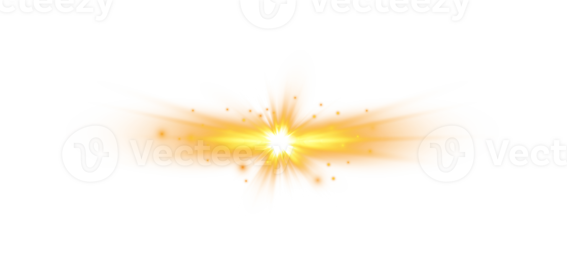 Golden glowing lights effects isolated. Solar flare with beams and spotlight. Glow effect. Starburst with sparkles. PNG. png