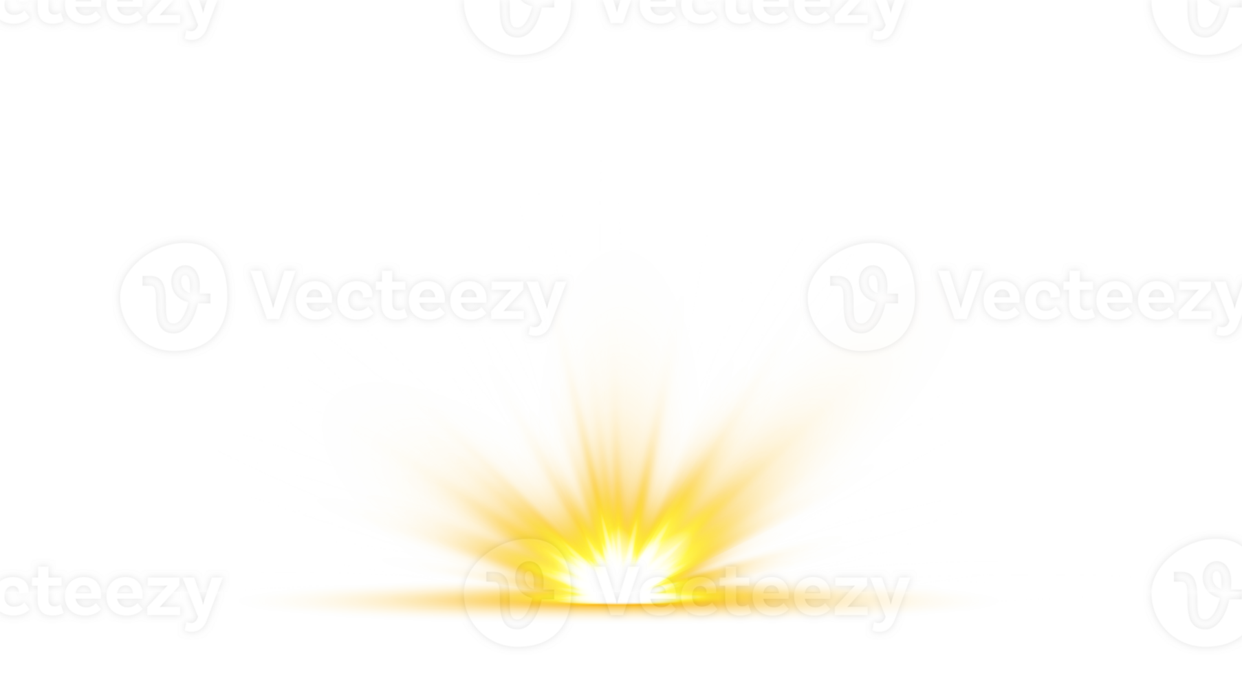 Golden glowing lights effects isolated. Solar flare with beams and spotlight. Glow effect. Starburst with sparkles. PNG. png