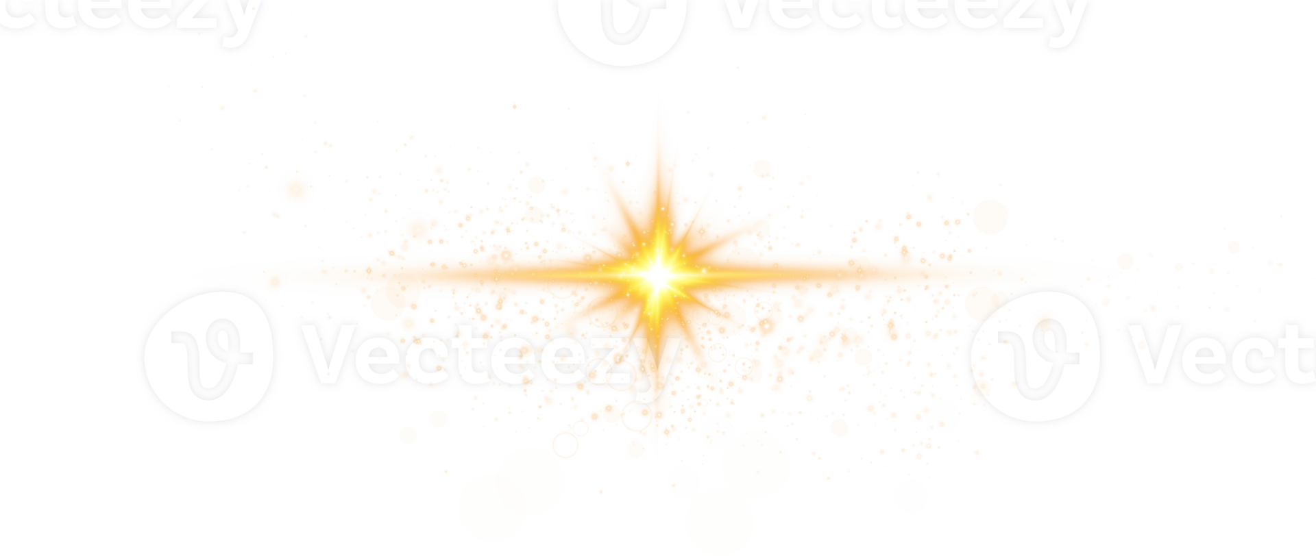 Golden glowing lights effects isolated. Solar flare with beams and spotlight. Glow effect. Starburst with sparkles. PNG. png