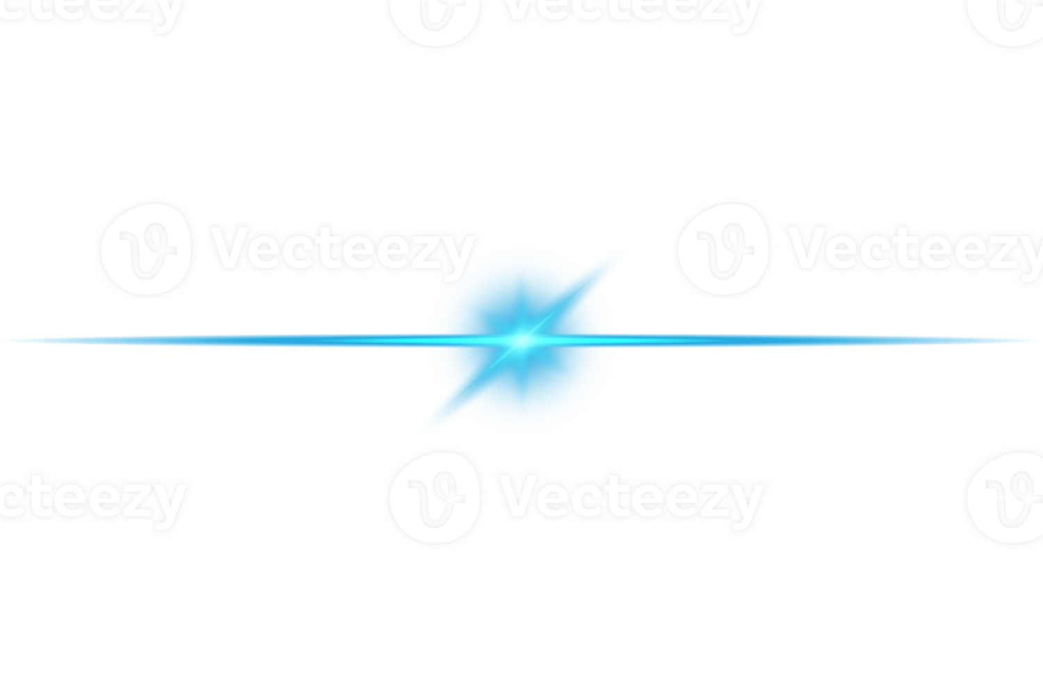 Blue glowing lights effects isolated. Solar flare with beams and spotlight. Glow effect. Starburst with sparkles. PNG. png