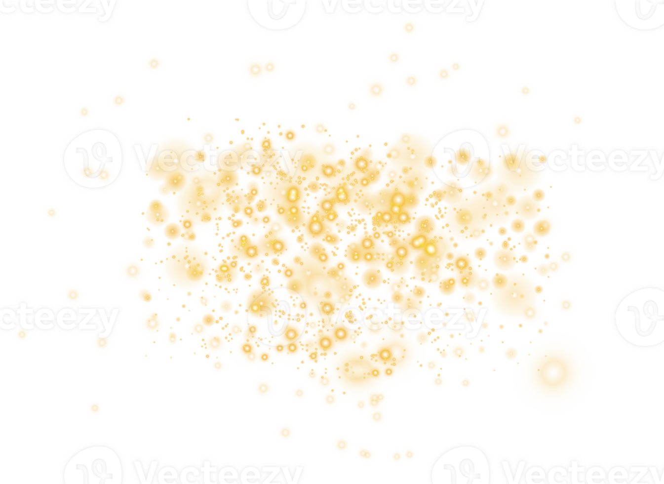 Golden glitter wave abstract illustration. Golden star dust trail sparkling particles isolated. Magic concept. PNG. png
