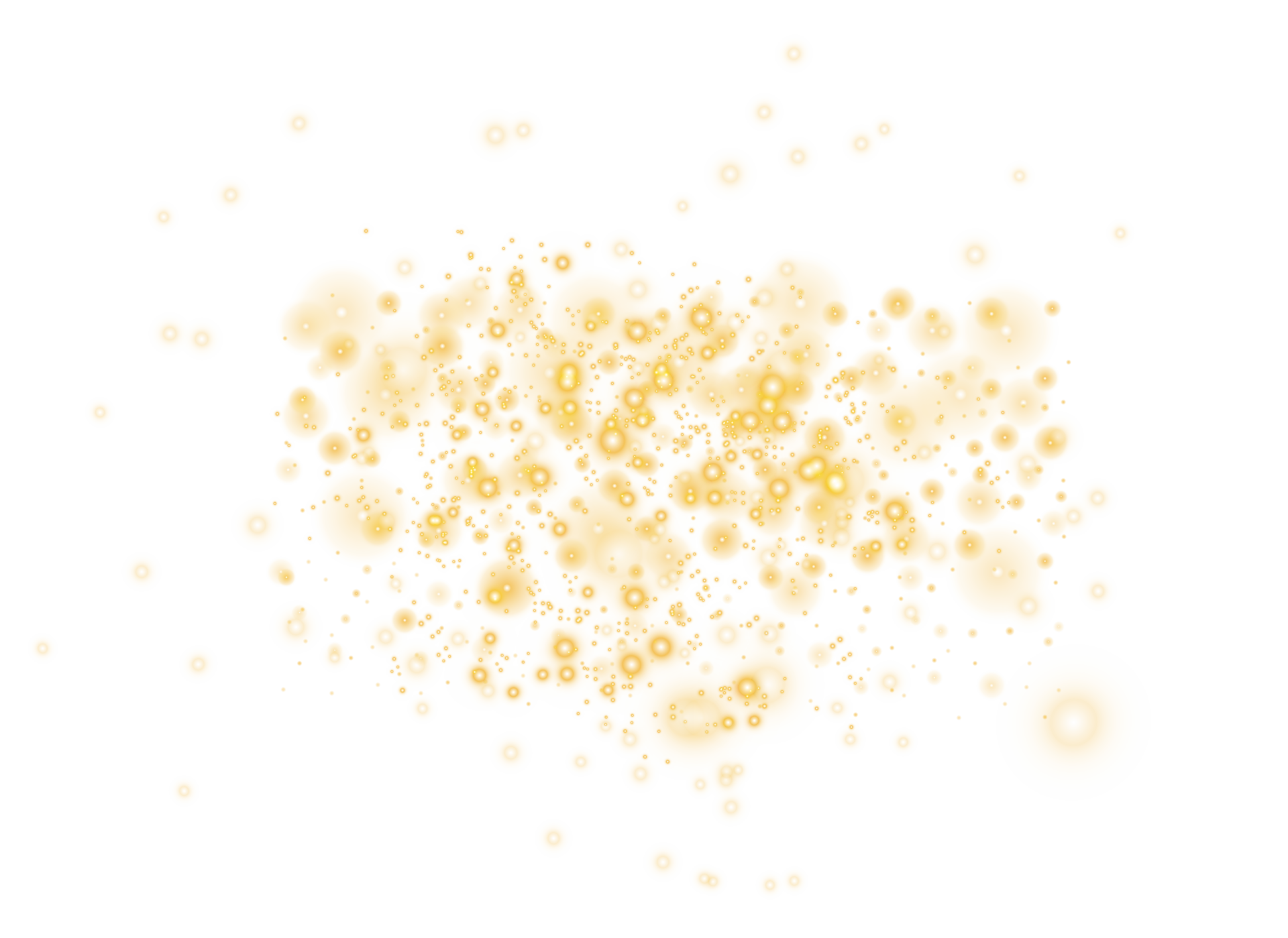 Golden glitter wave abstract illustration. Golden star dust trail