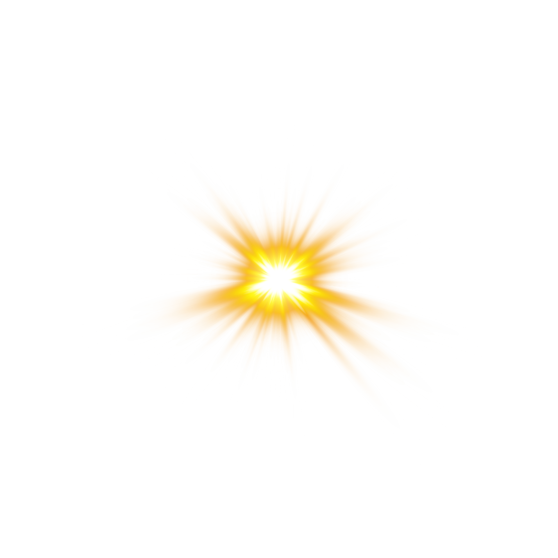 dorado brillante luces efectos aislado. solar llamarada con vigas y destacar. resplandor efecto