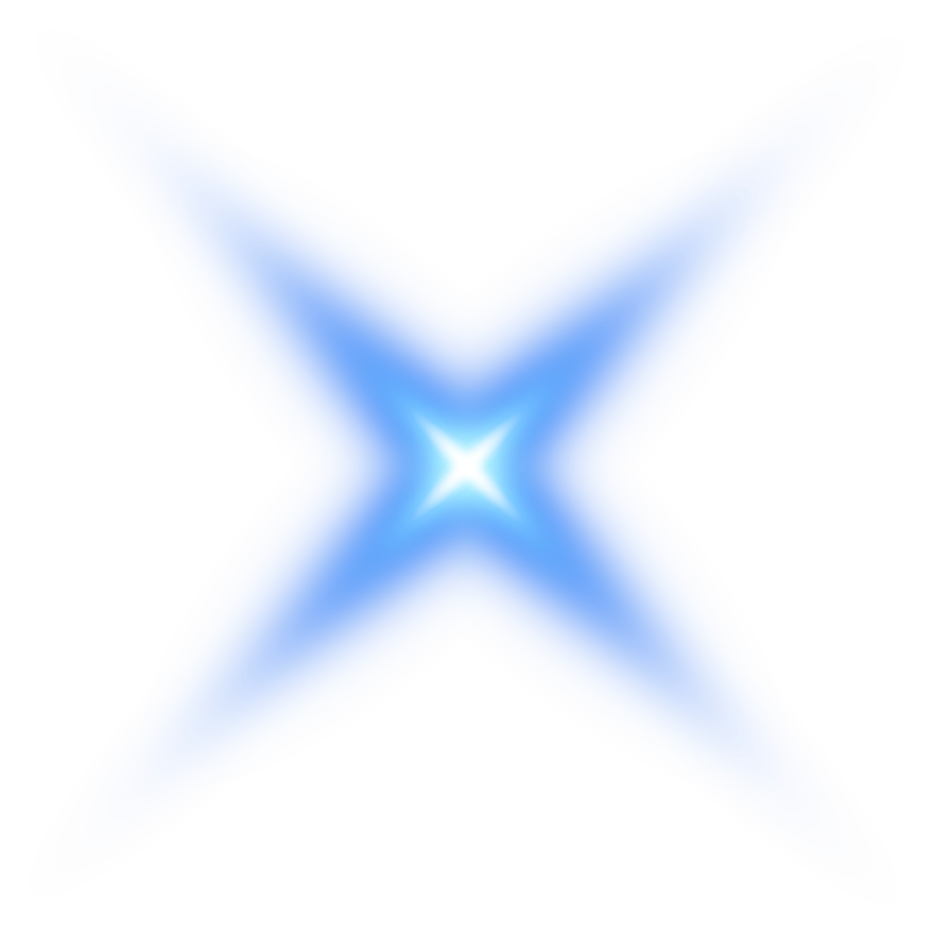 Blue glowing lights effects isolated. Solar flare with beams and